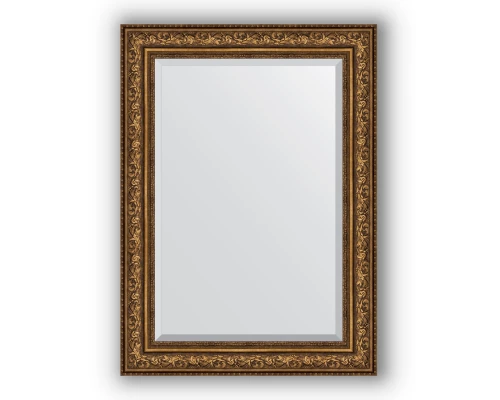 Зеркало в багетной раме Evoform Exclusive BY 3479 80 x 110 см, виньетка состаренная бронза