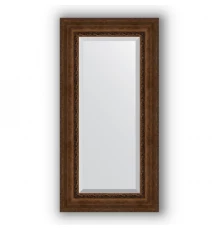 Зеркало в багетной раме Evoform Exclusive BY 3507 62 x 122 см, состаренная бронза с орнаментом