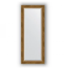 Зеркало в багетной раме Evoform Exclusive BY 3510 53 x 133 см, состаренная бронза с плетением