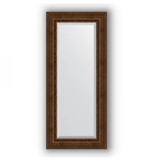 Зеркало в багетной раме Evoform Exclusive BY 3559 67 x 152 см, состаренная бронза с орнаментом