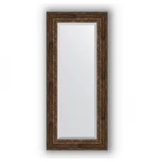 Зеркало в багетной раме Evoform Exclusive BY 3560 67 x 152 см, состаренное дерево с орнаментом