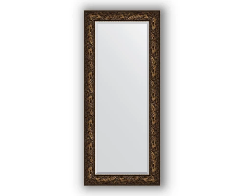 Зеркало в багетной раме Evoform Exclusive BY 3573 69 x 159 см, византия бронза