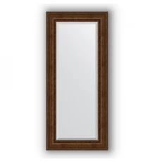 Зеркало в багетной раме Evoform Exclusive BY 3585 72 x 162 см, состаренная бронза с орнаментом