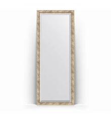 Зеркало в багетной раме Evoform Exclusive Floor BY 6104 78 x 198 см, прованс с плетением