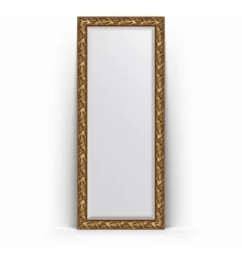 Зеркало в багетной раме Evoform Exclusive Floor BY 6124 84 x 203 см, византия золото