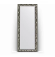 Зеркало в багетной раме Evoform Exclusive Floor BY 6125 84 x 203 см, византия серебро