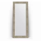 Зеркало в багетной раме Evoform Exclusive Floor BY 6134 85 x 205 см, барокко серебро