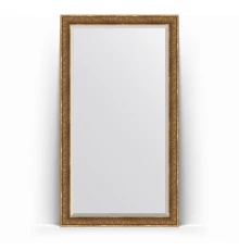 Зеркало в багетной раме Evoform Exclusive Floor BY 6171 114 x 204 см, вензель бронзовый