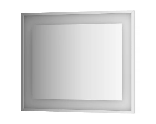 Зеркало в багетной раме и LED-светильником Evoform Ledside BY 2204 90х75 см