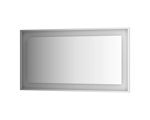 Зеркало в багетной раме и LED-светильником Evoform Ledside BY 2209 140х75 см