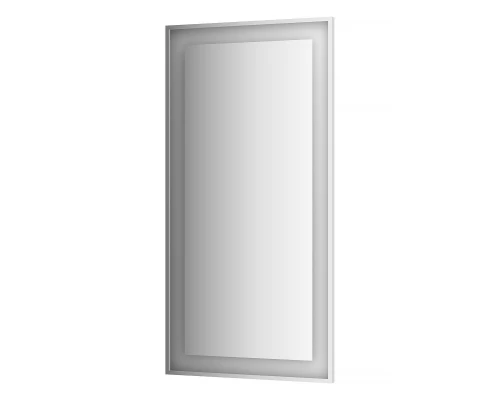 Зеркало в багетной раме и LED-светильником Evoform Ledside BY 2210 150х75 см