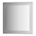 Зеркало в багетной раме и LED-светильником Evoform Ledside BY 2211 90х90 см Зеркало в багетной раме и LED-светильником Evoform Ledside BY 2211 90х90 см