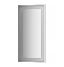 Зеркало в багетной раме и LED-светильником Evoform Ledside BY 2214 60х120 см