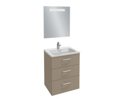 Тумба под раковину Jacob Delafon Vox 120 см, EB2091, белый блестящий