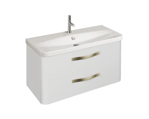 Тумба под раковину Jacob Delafon Replay 100 см, белая, EB1047-G1C