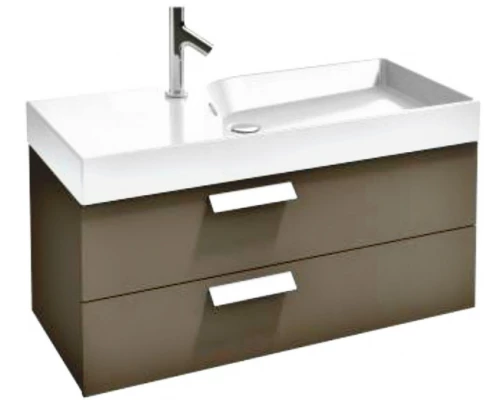 Тумба под раковину Jacob Delafon Rythmik 100 см, EB1304-G80 цвет Светло- коричневый