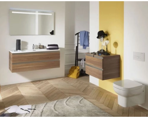 Тумба под раковину Jacob Delafon Vox 120 EB2021-RA-G1C, белый блестящий