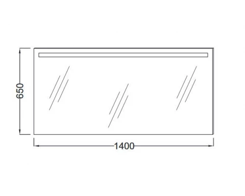 Зеркало Jacob Delafon VOX 140 см, с подсветкой, EB1420-NF