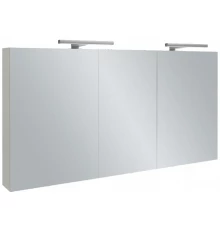 Шкаф зеркальный Jacob Delafon EB1367-G1C 110 см, со светодиодной подсветкой, цвет - белый блестящий лак