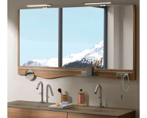 Зеркало Jacob Delafon Sherwood 100 см, без подсветки, натуральный дуб, EB1837RU-P6