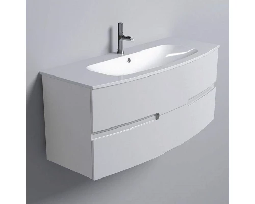 Тумба под раковину Jacob Delafon Nona 120 см, с интегрированными ручками, белый глянцевый, EB1890RU-G1C