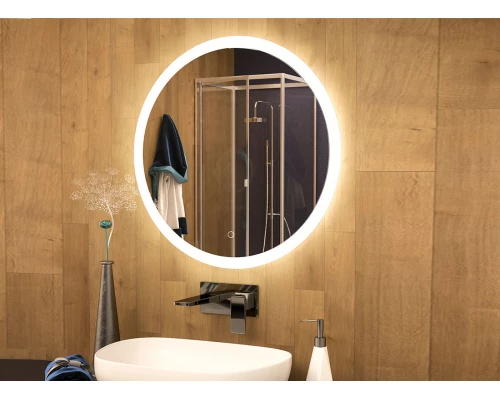 Зеркало Orange Sun OS-70ZE, с LED подсветкой и сенсорной кнопкой