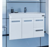 Тумба под раковину СаНта Меркурий 80 209004, подвесная