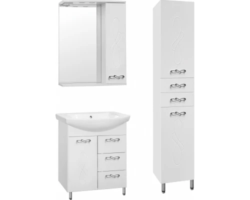 Зеркало-шкаф Style Line Венеция 65/С ЛС-00000262, 65 см, правое, подвесное, белое