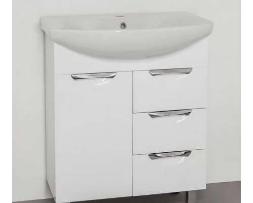 Тумба под раковину  Style Line Жасмин 70 ЛС-00000036, 70 см, напольная, белая