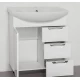 Тумба под раковину  Style Line Жасмин 70 ЛС-00000036, 70 см, напольная, белая