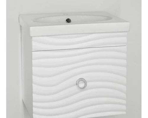 Тумба под раковину Style Line Вероника 60 см, ЛС-00000727, подвесная, белая
