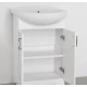 Тумба под раковину Style Line Олеандр-2 55 ЛС-00000046 Люкс, 55 см, напольная, белая