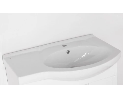 Тумба под раковину Style Line Жасмин 82 ЛС-00000526, 82 см, напольная, белая, левая/правая (ЛС-00000527)