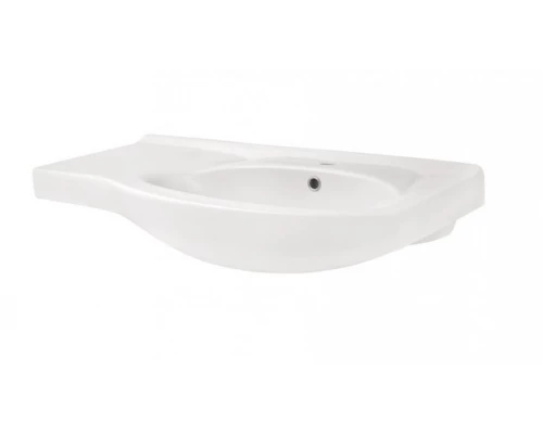 Тумба под раковину Style Line Жасмин 82 ЛС-00000526, 82 см, напольная, белая, левая/правая (ЛС-00000527)