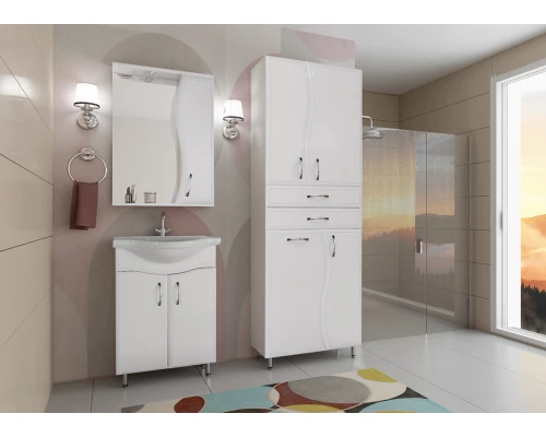 Колонна Style Line Волна ЛС-000010050, 70 см, белая