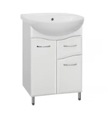 Тумба с раковиной Style Line Эко Волна 11 (1 ящ.) под умывальник Антик 55