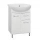 Тумба под раковину Style Line Эко Волна №11 55 ЛС-00000098, 55 см, напольная, белая