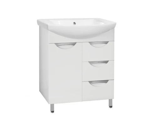 Тумба под раковину  Style Line Жасмин 70 ЛС-00000036, 70 см, напольная, белая