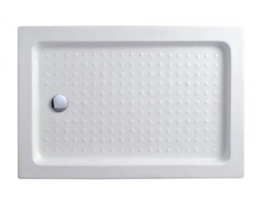 Поддон акриловый Cezares TRAY-A-AH-100/80-15-W, с сифоном в комплекте