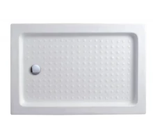 Поддон акриловый Cezares TRAY-A-AH-110/100-15-W, с сифоном в комплекте