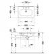 Раковина Duravit Durastyle 232065, 650*480 мм