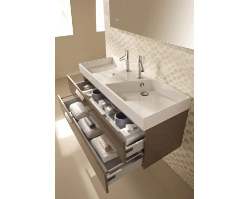 Двойная подвесная раковина-столешница Jacob Delafon Rythmik EXM112-Z-00