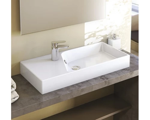 Раковина Jacob Delafon Rythmik EXN112-Z-00, 100 см, подвесная