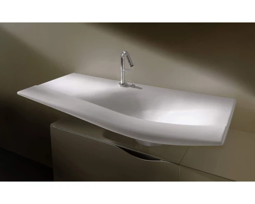 Раковина Jacob Delafon Stillness E1292-00, 120*52 см, с отверстием для ручки донного клапана