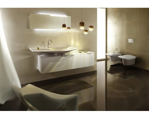 Раковина Jacob Delafon Stillness E1292-00, 120*52 см, с отверстием для ручки донного клапана