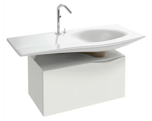 Раковина Jacob Delafon Stillness E1292-00, 120*52 см, с отверстием для ручки донного клапана