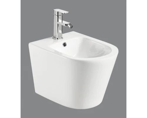 Подвесное биде BelBagno Flay-R, белое, BB053BH