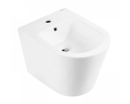 Подвесное биде BelBagno Flay-R, белое, BB053BH