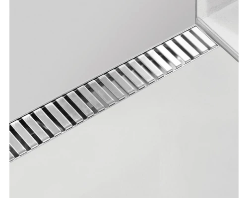 Решетка AlcaPlast Line-300 глянцевая/матовая