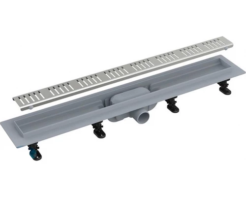 Душевой лоток AlcaPlast APZ10-Simple 850 с решеткой и опорами (APZ10-850M)